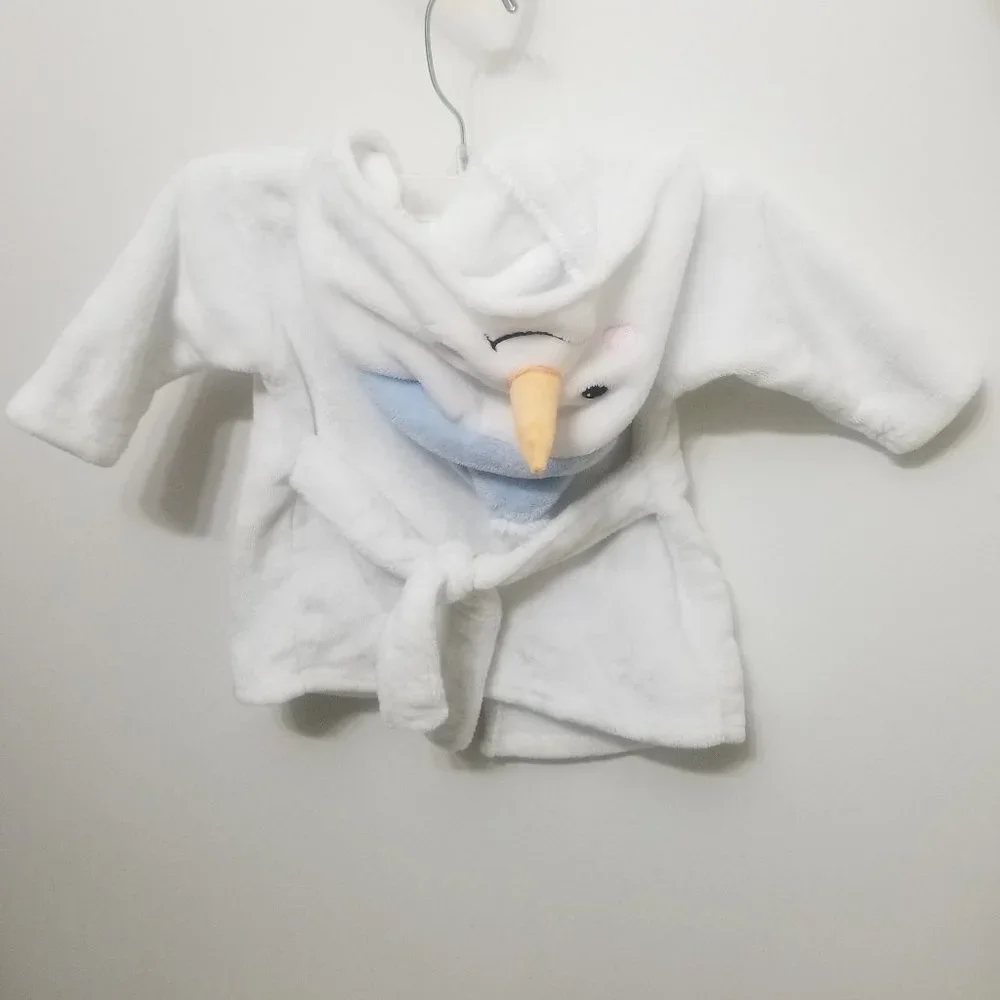 adorable toddler's snowman hoodie